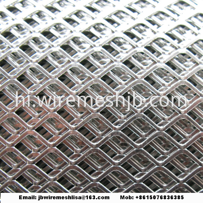 Powder Coated And Galvanized Expanded Steel Mesh